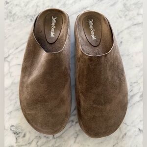 Jeffrey Campbell Content Suede Clogs